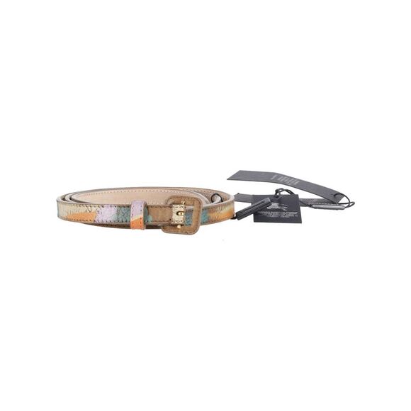 Burberry Hand Painted Wallace Grainy Belt in Brown Leather - Picture 1 of 5